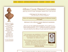 Tablet Screenshot of jeffersonhistorical.org